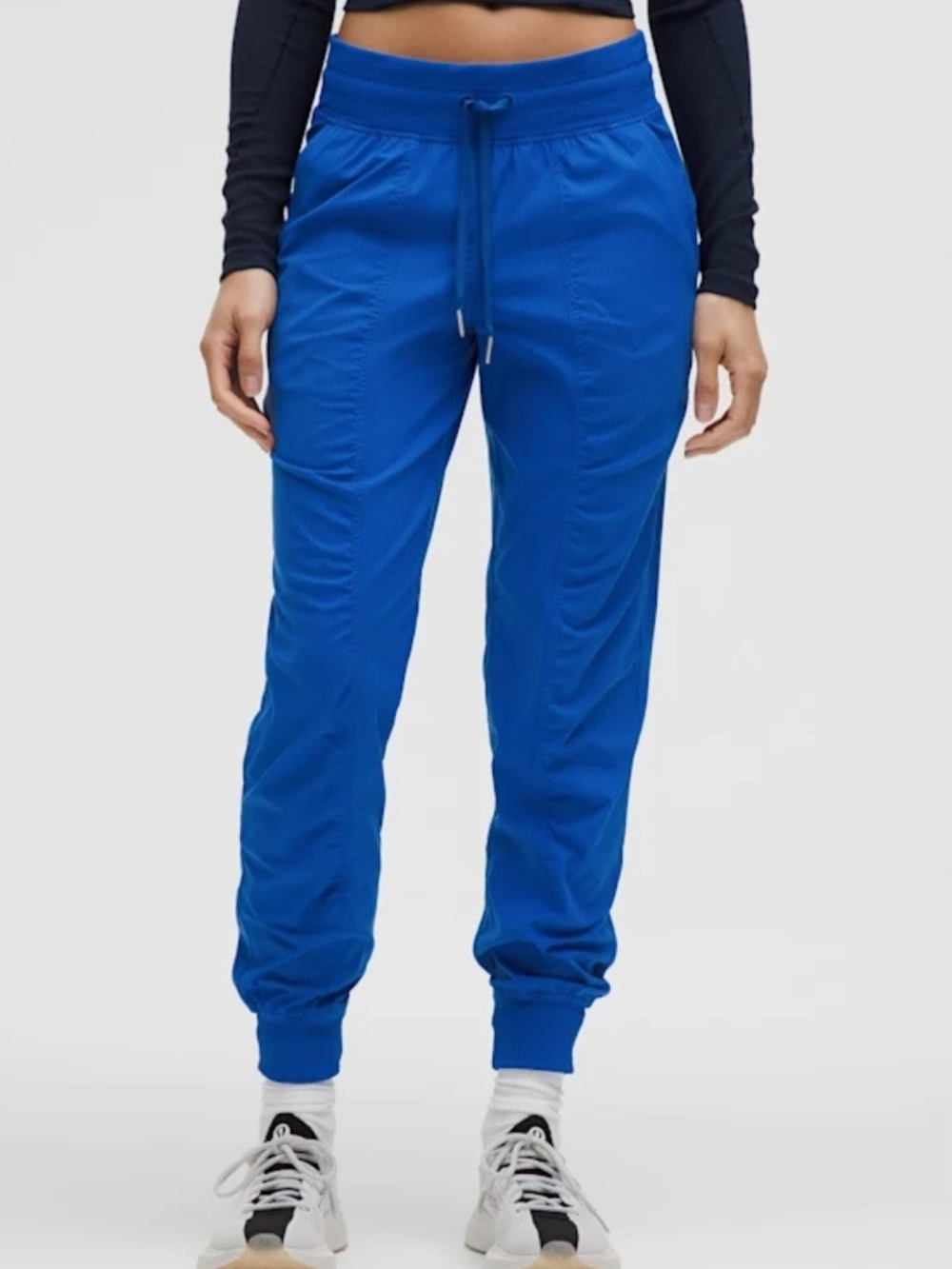 lululemon athletica Electric Blue Drawstring Joggers